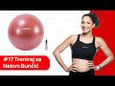 LiveUp Lopta za pilates i masažu + ručna pumpa LS3569