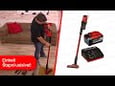 Einhell set Aku. štapni usisivač TE-SV 18 Li-Solo + Baterija + Punjač