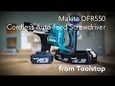 MAKITA akumulatorski vijačnik s podajalnikom DFR550Z 18V 6,35mm