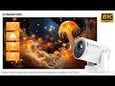 MAGCUBIC projektor HY320Pro, LCD, Full HD, 400 lm
