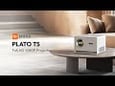 BYINTEK prenosni LED projektor PLATO T5, 4K UHD