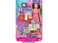 Barbie Lutka Pidžama party sa kucom HXN01