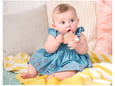 B toys Silikonska glodalica za bebe Kraba BX1559Z