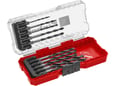 Einhell Set burgija za drvo C 45 prihvat E6.3 - 1/4" 3 - 8 mm S-Case 10 kom