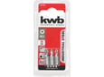 Kwb Bit PZ1 25mm Ind. Čelik - 3 kom 1/4" C 6.3 prihvat - TQ 60