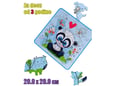 Wood Magic Slagalica od drveta Puzzle za decu Panda Beba 30 delova