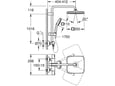 GROHE QuickFix tuš sistem s termostatsko armaturo za stensko montažo Vitalio Comfort 250 26696001