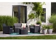 Keter Baštenska garnitura Claire 2 seater sa box stolom CU 253084