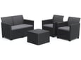 Keter Baštenska garnitura Claire 2 seater sa box stolom CU 253084