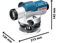 Bosch Optički uredjaj za nivelisanje GOL 32 D 0601068500