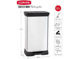 Curver Kanta 50l Deco