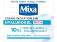 Mixa Hyalurogel Rich nega za intenzivnu hidrataciju osetljive i suve kože 50 ml