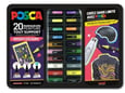 Uni Set Posca u metalnoj kutiji 20kom Groovy (PC-1M 6kom;PC-3M 7kom;Pc-5M 7kom)