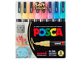Uni Set PC-3M Posca 0.9-1.3mm 8 kom pastelne boje