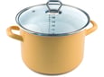 Fackelmann Lonac+stakleni poklopac 20cm emajl 4l
