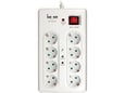 Commel Produžni kabl 8 na 1 + 2xUSB sa prenaponskom, 3m H05VV-F 3x1,5