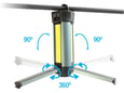 Commel Multifunkcionalna radna lampa na stalku 1500lm 6000mAh