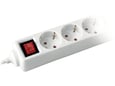 Commel Produžni kabl 6 utičnica 16A 250V 3500W sklopka 3m H05VV-F 3G1,5