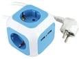 Commel Prenosiva utičnica 4xschuko 16A 250V+2xUSB 5V 2.1A