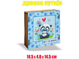 Wood Magic Slagalica od drveta Puzzle za decu Panda Beba 30 delova