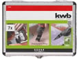 KWB Set nastavaka za Multialat u alu koferu, za drvo, metal, gips i plastuku 7-delni ENERGY SAVING