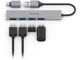 Hama USB Hub 4 porta, USB 3.2, 5 Gbit/s+ USB-C adapter ultra tanak