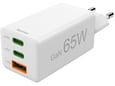 Hama Brzi punjač GaN, 2x USB-C PD, 1x USB-A QC, 65W
