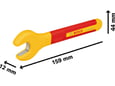 Bosch Viljuškasti ključ VDE električarski 17mm 1600A02NF2