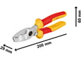 Bosch Klešta za sečenje kablova VDE 200mm 1600A02NF4