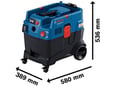 Bosch Univerzalni usisivač GAS 400 A 06019M0020