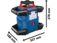 Bosch Rotacioni laser set GRL600CHV+BT170HD+GR 06159940P5