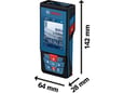 Bosch Laserski daljinomer GLM 100-25 C 0601072Y00