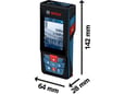Bosch Laserski daljinomer GLM 150-27 C 0601072Z00
