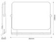 Ledvance Osram Floodlight reflektor LUX 100W 6500K IP65