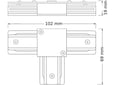 Ledvance Osram Konektor za šine TIP T