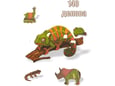 Wood Magic Slagalica od drveta Puzzle Kameleon 140 delova