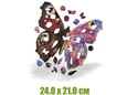 Wood Magic Slagalica od drveta Puzzle Leptir 128 delova