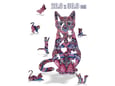 Wood Magic Slagalica od drveta Puzzle Mačka 109 delova