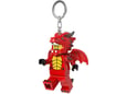 LEGO Minifigure Privezak za ključeve sa svetlom: Tip u odelu zmaja