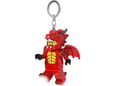 LEGO Minifigure Privezak za ključeve sa svetlom: Tip u odelu zmaja