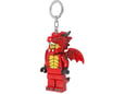 LEGO Minifigure Privezak za ključeve sa svetlom: Tip u odelu zmaja