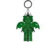 LEGO Minifigure Privezak za ključeve sa svetlom: Devojka u kostimu zelenog zmaja