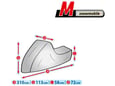 Kegel Blazusiak Cerada za motorne sanke veličina M 310x113x58x72cm