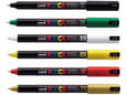 Uni Set PC-1MR Posca 0.7mm 8 kom osnovne boje