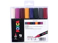 Uni Set PC-5M Posca 1.8-2.5mm 8 kom tamne boje