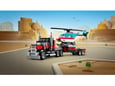 Lego Kamion s ravnom platformom i helikopterom 31146