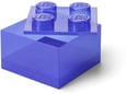 LEGO Kutija za odlaganje sa poklopcem 4: Svetlucava ljubičasta