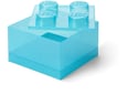 LEGO Kutija za odlaganje sa poklopcem 4: Svetlucavo svetlo plava