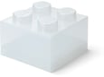 LEGO Kutija za odlaganje sa poklopcem 4: Svetlucavo prozirna