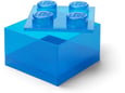 LEGO Kutija za odlaganje sa poklopcem 4: Svetlucavo plava